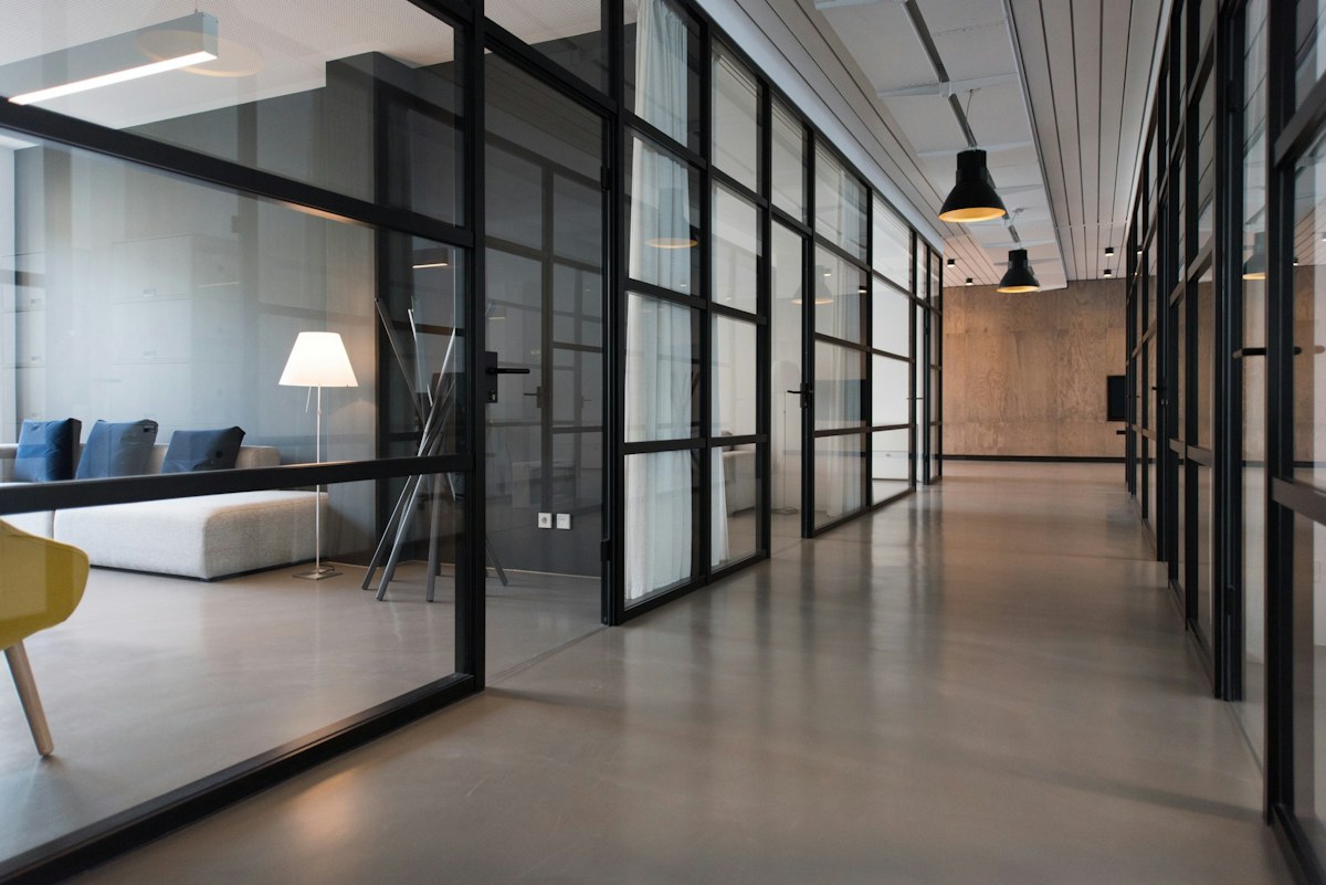 A bright contemporary workplace